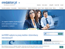 Tablet Screenshot of eredaktor.pl